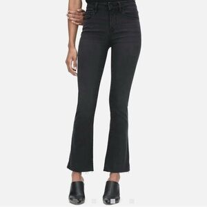 Frame Black Le Crop Mini Boot Jean